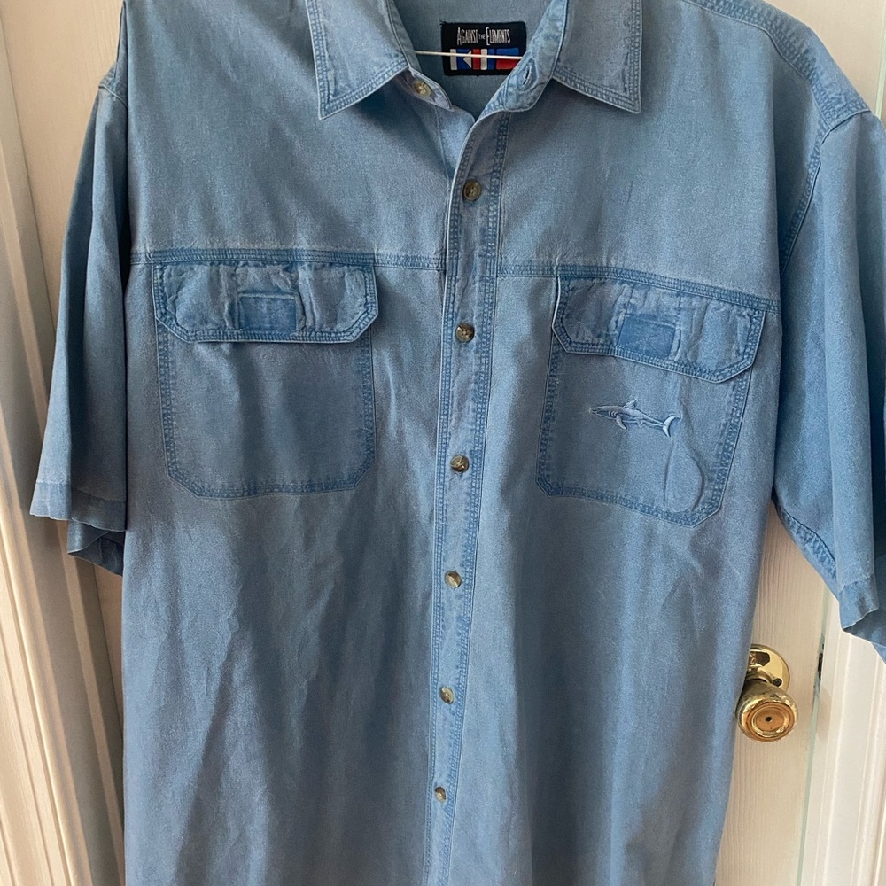 Against The Elements Mens XL Short Sleeve Shirt